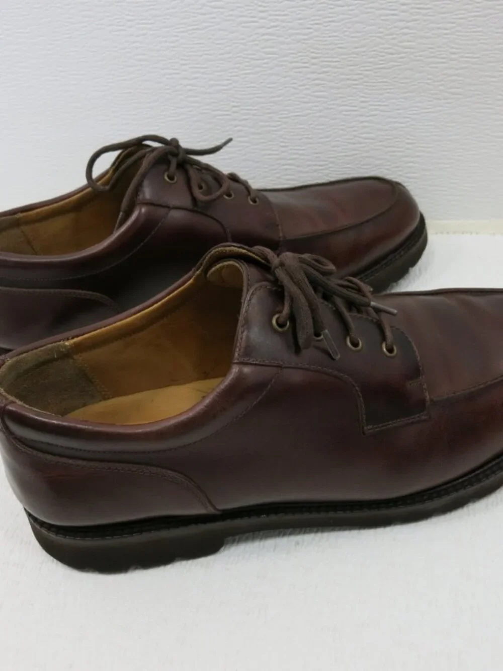 L. L. Bean Split Toe Oil Tanned Leather Casual Footwear Men's Shoes Oxfords 10